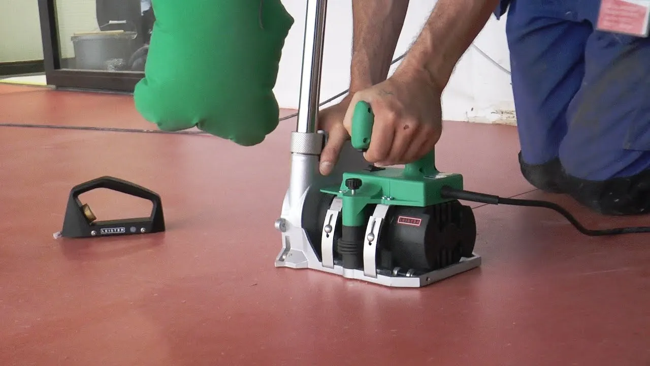 PVC Zemin Derz Açma Makinesi (Freze/Router) | Profesyonel Kaynak Öncesi Hazırlık