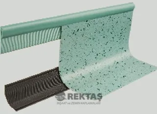 PVC-aluminum-baseboard